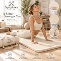 Xavqelunor Textured Pilates & Yoga Mat with Carry Strap — image 1