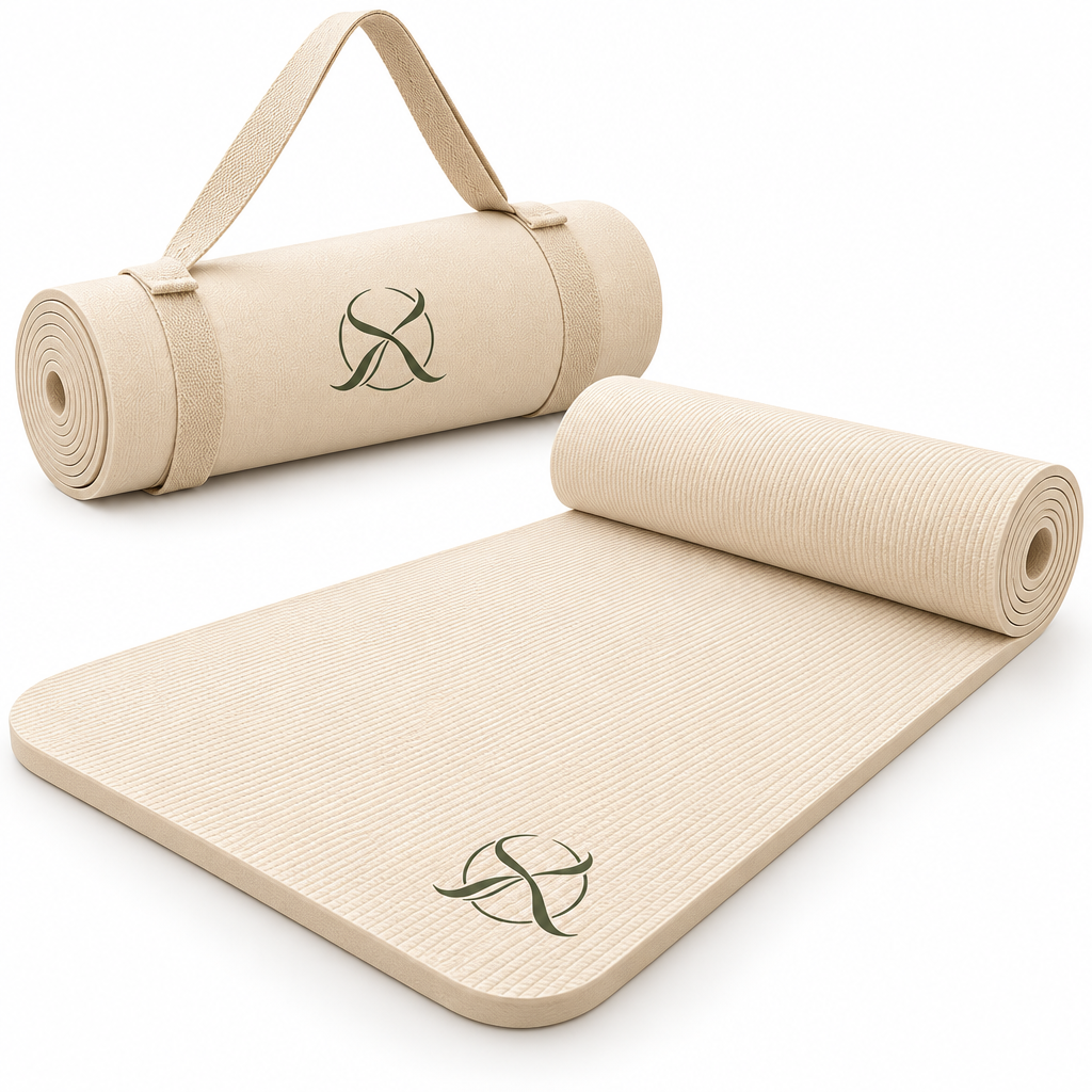 Xavqelunor Textured Pilates & Yoga Mat with Carry Strap — image 4