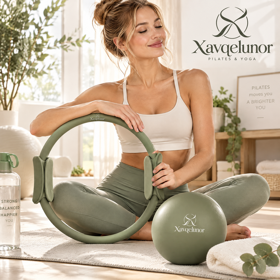 Xavqelunor Pilates Ring & Toning Ball Set — image 1