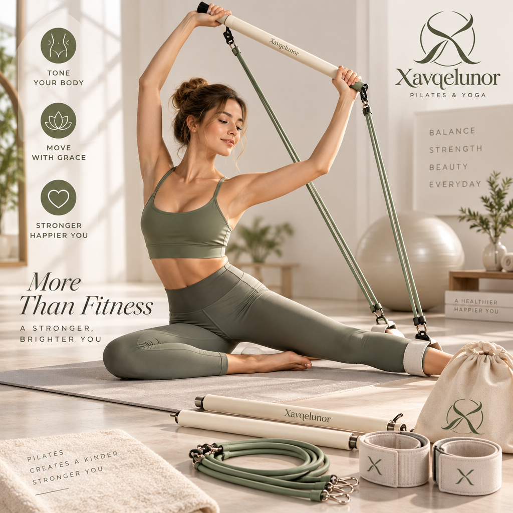 Xavqelunor Pilates Resistance Bar Kit — image 1