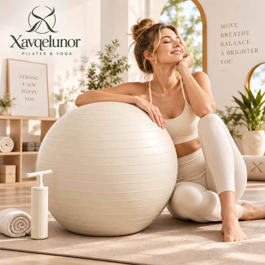 Xavqelunor Stability Ball & Support Bolster Set — image 1