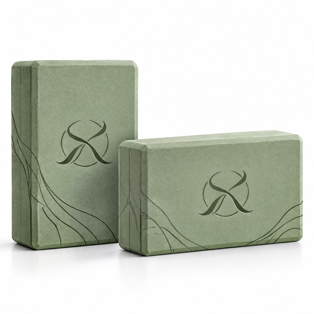 Xavqelunor Cork Yoga Block Pair — image 4